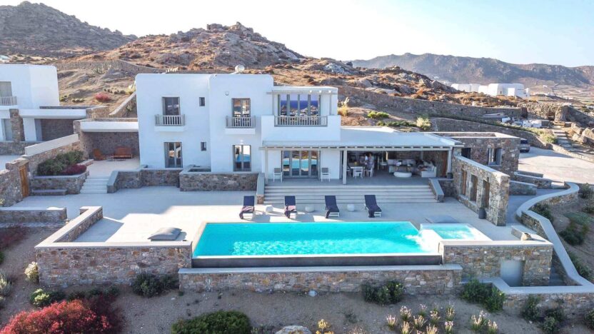 Villa for Rent in Kalafatis Mykonos-Villa Kent