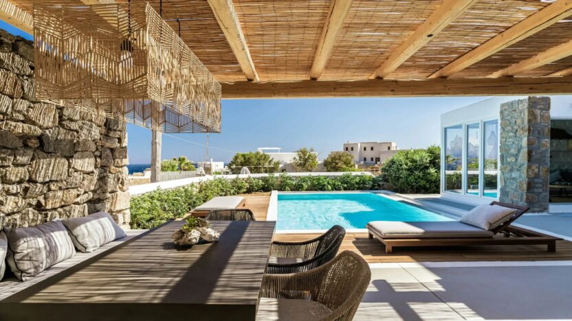 Villas for Rent in Aleomandra Mykonos-Villa Louise