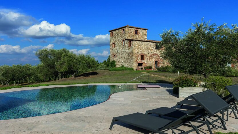 Villas for Rent in Casole d'Elsa Siena Tuscany-Casale Il Gabbro