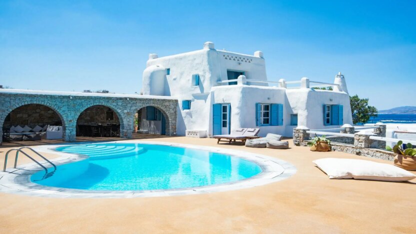 Villa for Rent in Kanalia Mykonos-Villa Fiamma