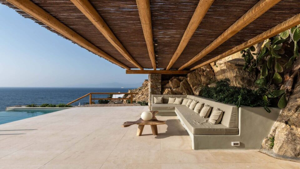 Villa for Rent in Megali Ammos Mykonos-Villa Circe
