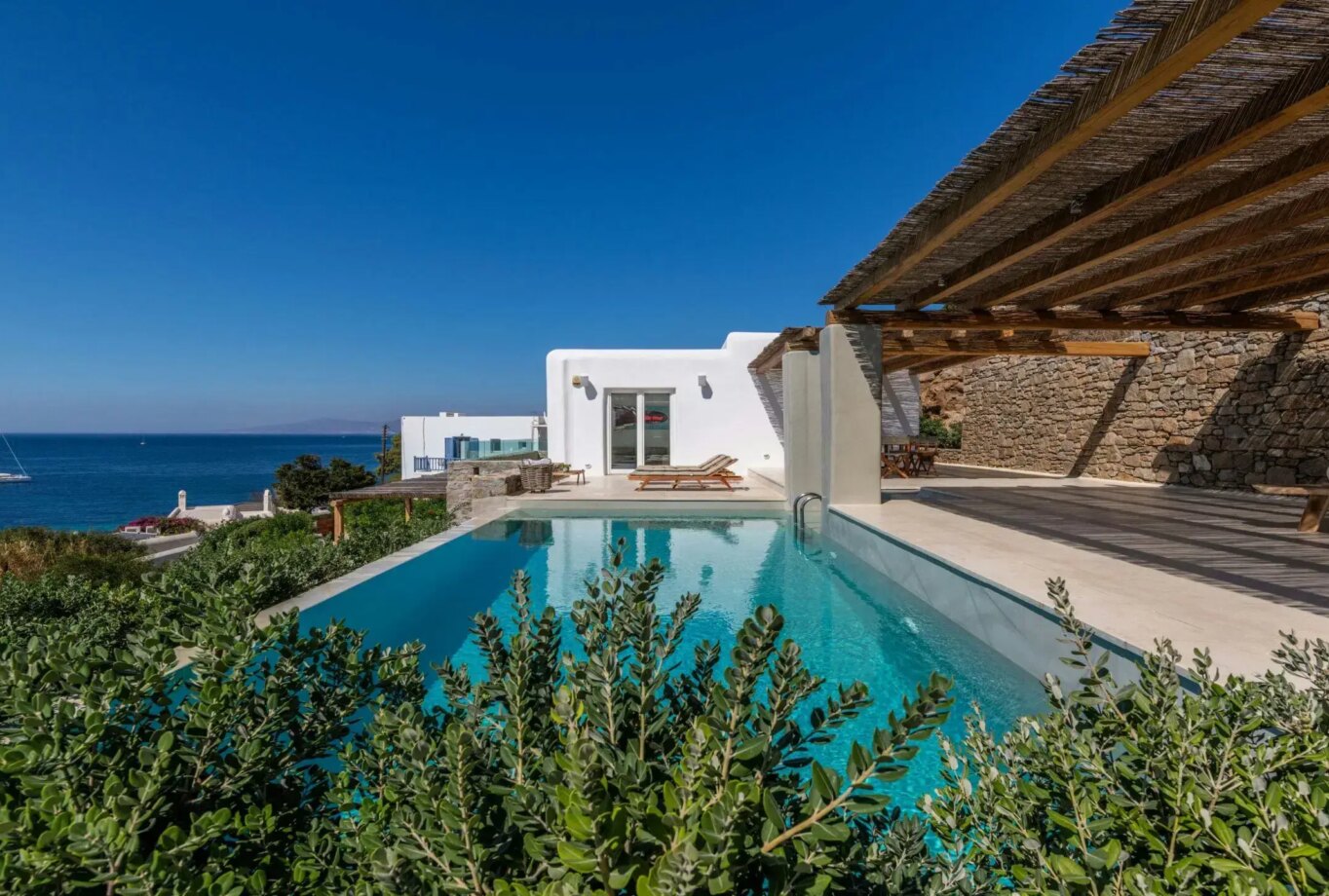 Villa for Rent in Megali Ammos Mykonos-Villa Meltemi