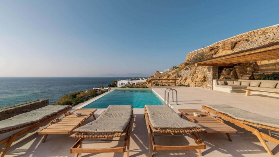 Villa for Rent in Megali Ammos Mykonos-Villa Meltemi