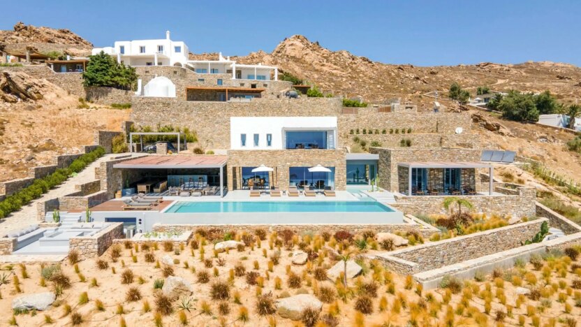 Villa for Rent in Elia Mykonos-Villa Divine