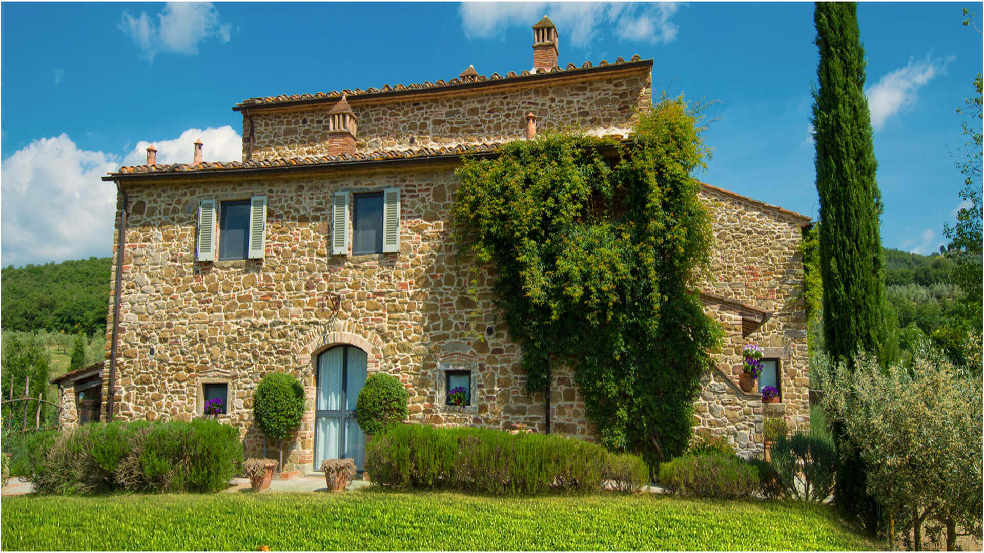 Villa Caccianello Badia Agnano Tuscany