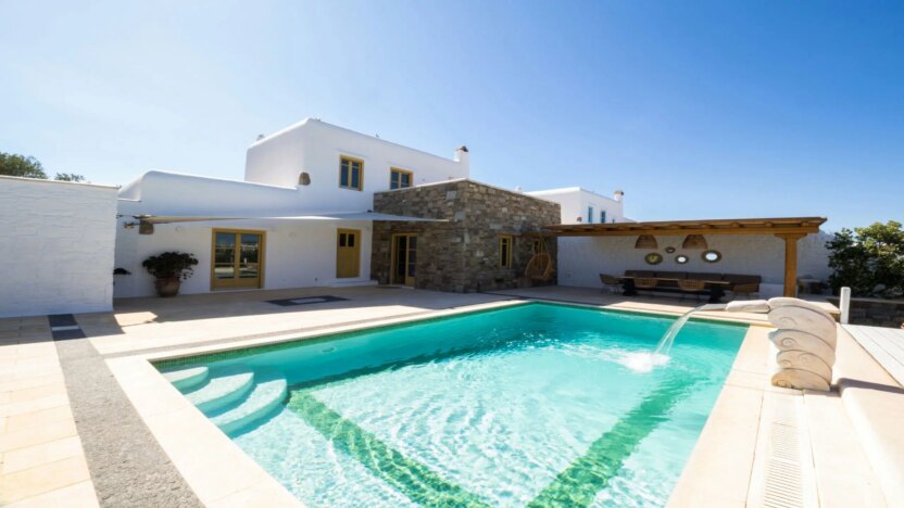 Villa for Rent in Psarou Mykonos-Villa Aries