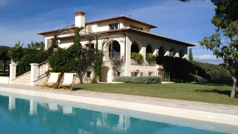 Villas for Rent in Castiglione della Pescaia Tuscany-Villa Castelrile