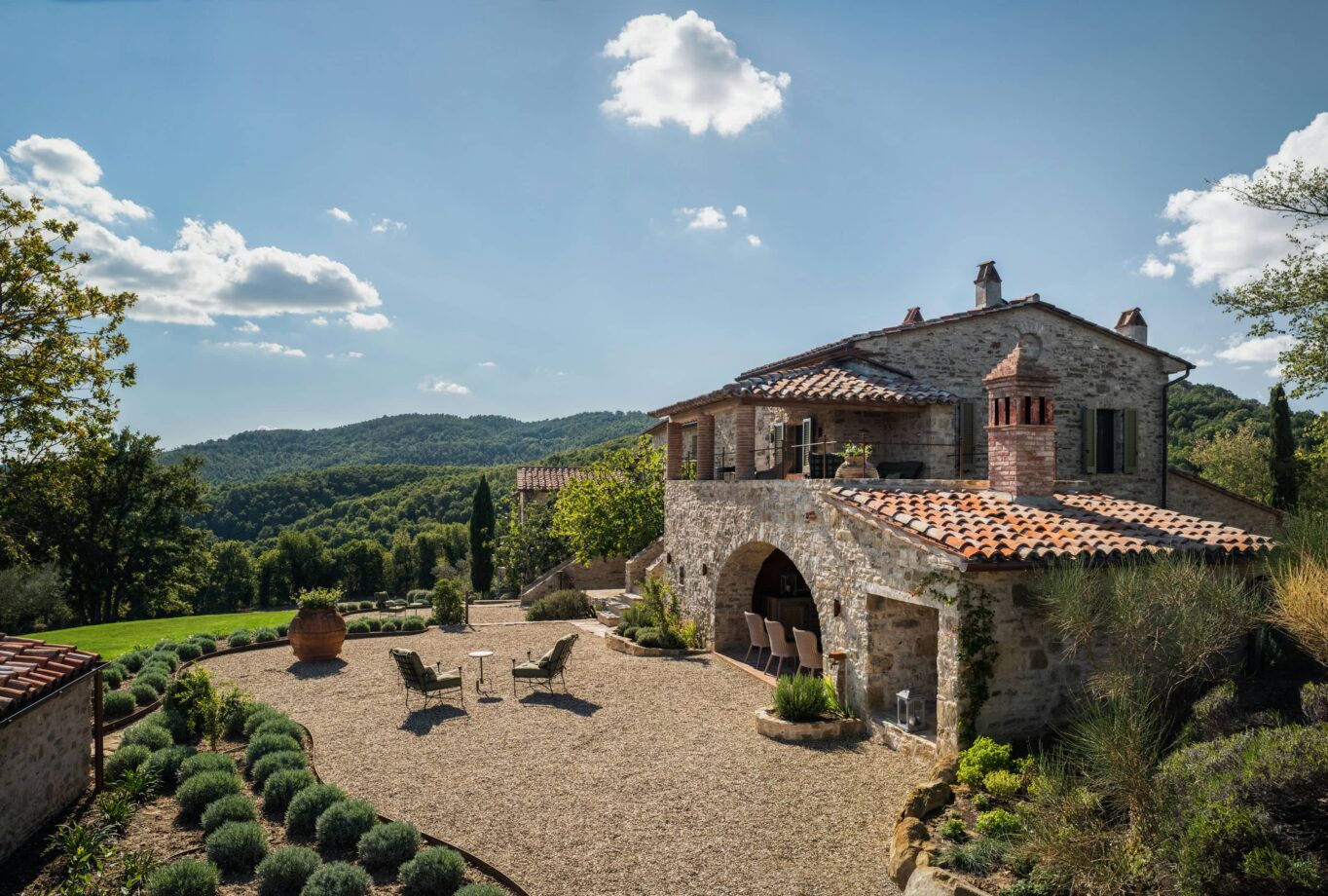 Villa Cercoschene Lisciano Niccone Tuscany