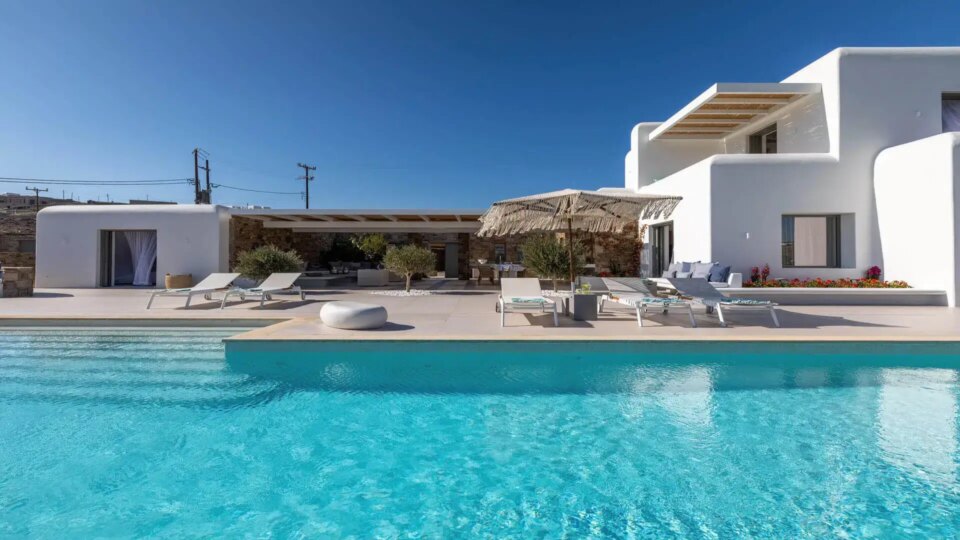 Villa for Rent in Aleomandra Mykonos-Villa Albert