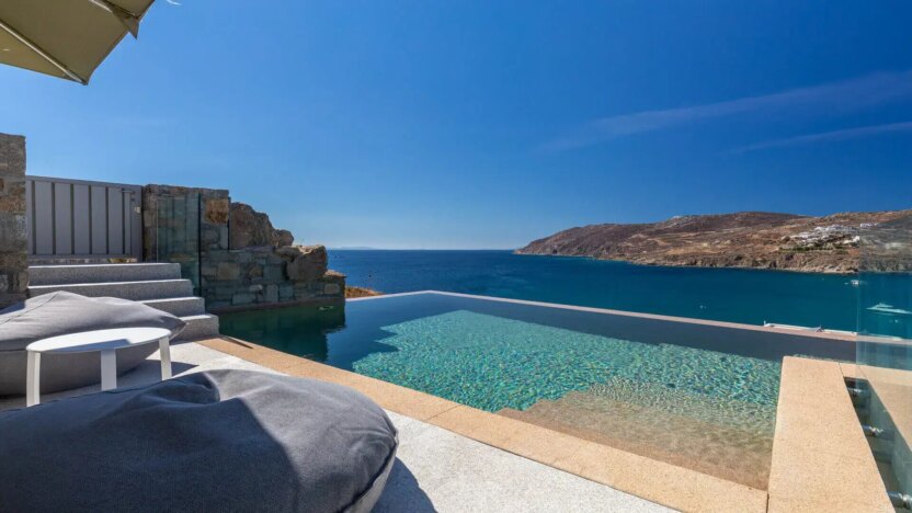 Villas for Rent in Kalo Livadi Mykonos-Villa Justine