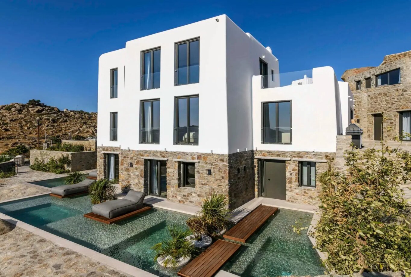 Mykonos Villas for Rent Villa Otis Platis Gialos Mykonos