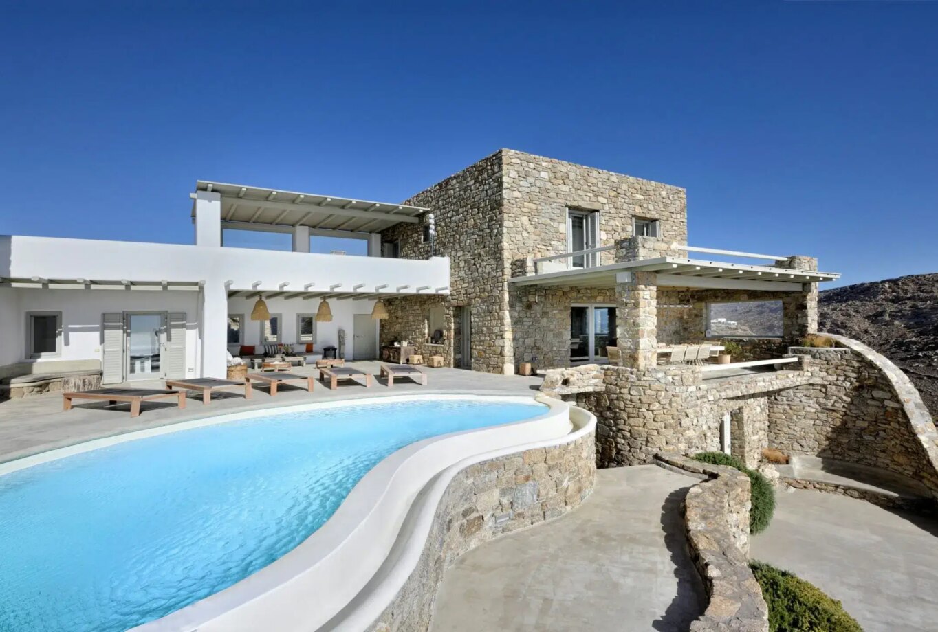 Villa for Rent in Agrari Mykonos-Villa Placido