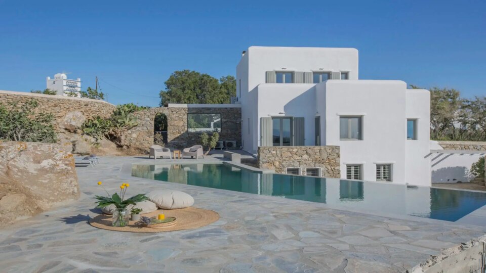 Villas for Rent in Aggelika Mykonos-Villa Seth