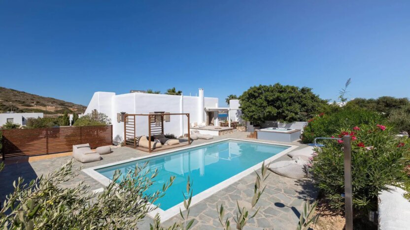 Paros Villas for Rent Villa Kobe Ampelas Paros