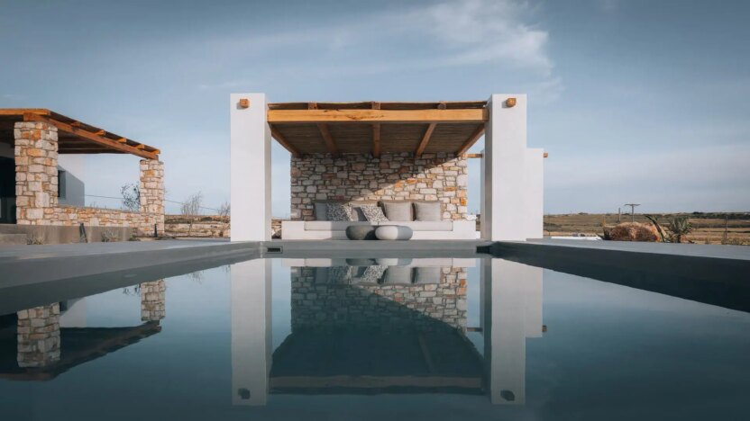 Paros Villas for Rent Villa Maroon Naousa Paros