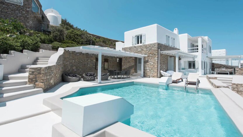 Villas for Rent in Kanalia Mykonos-Villa Mina