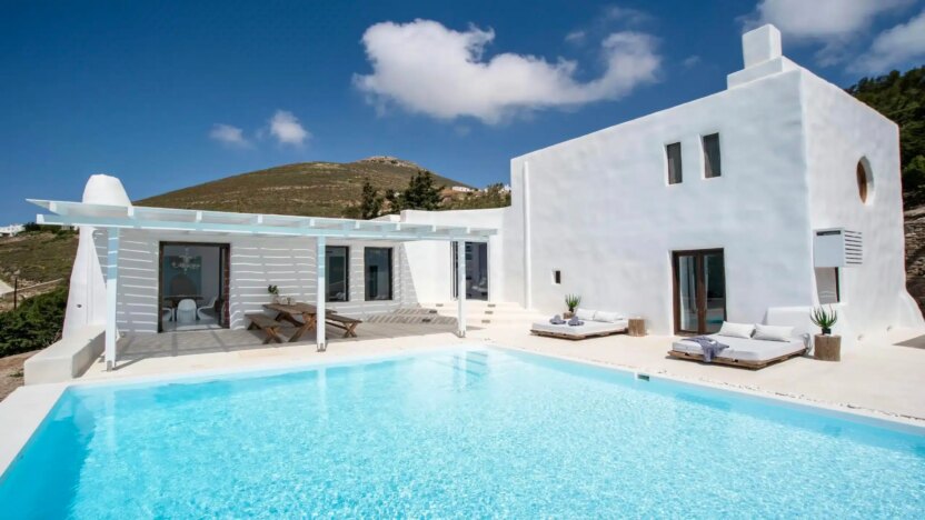 Paros Villas for Rent Villa Aurora Parikia Paros