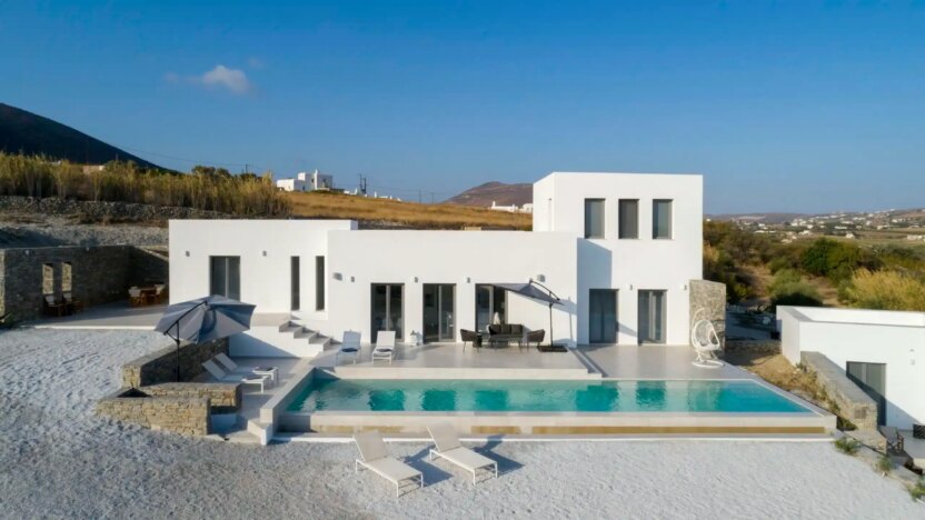 Paros Villas for Rent Villa Bruno Kamares Paros