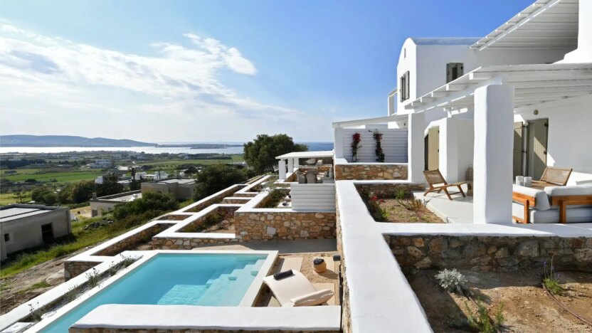 Paros Villas for Rent Villa Celeste Pounta Paros