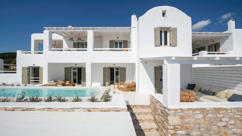 Paros Villas for Rent Villa Cooper Pounta Paros