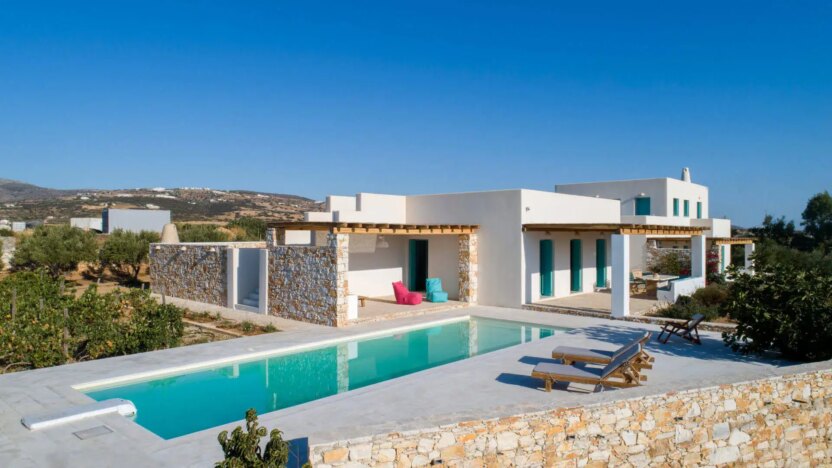 Paros Villas for Rent Villa Luke Tsoukali Paros