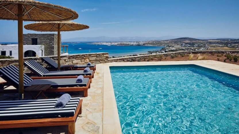 Paros Villas for Rent Villa Palmer Kolimbithres Paros