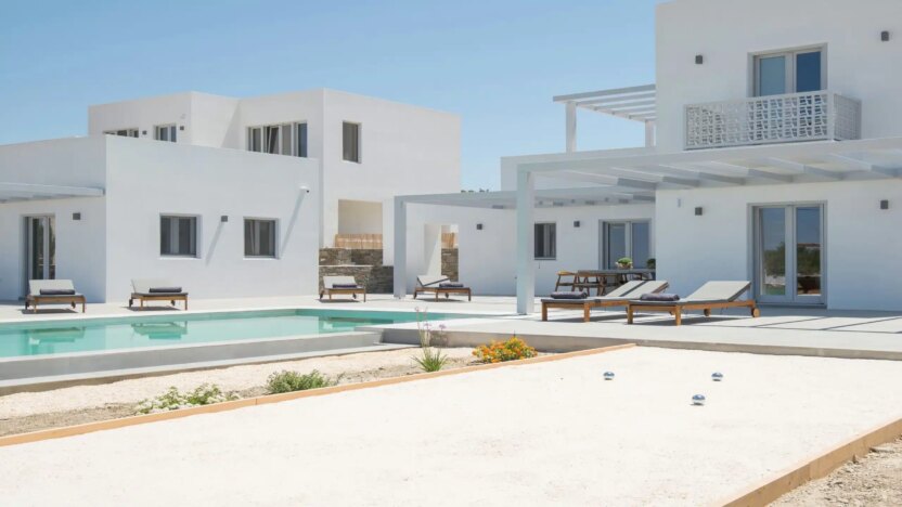 Paros Villas for Rent Villa Sebastian Naousa Paros