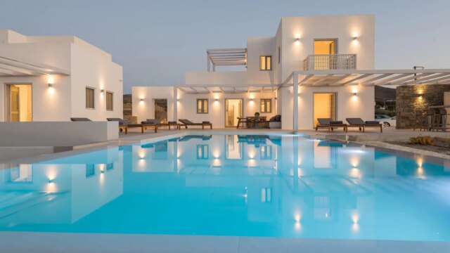 Paros Villas for Rent Villa Sebastian Naousa Paros