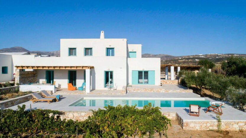 Paros Villas for Rent Villa Sierra Tsoukalia Paros