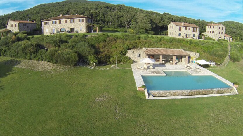 Tuscany Villas for Rent La Lepraia Estate Castellina Marittima Tuscany