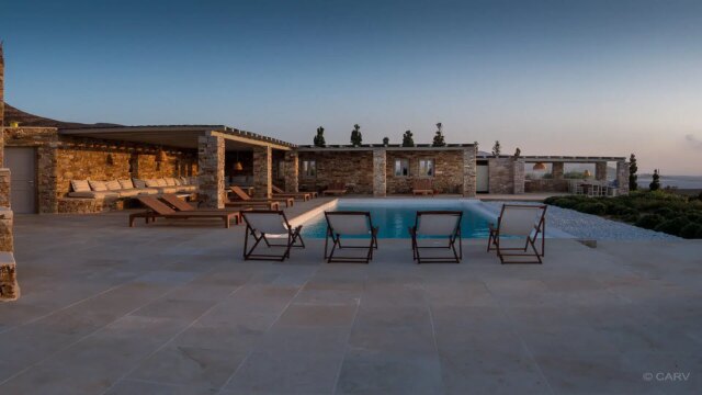 villas with chef antiparos