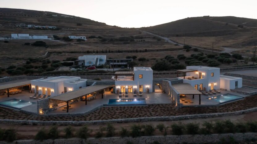 Antiparos Villas for Rent Villa Complex Jaque Lagadia Antiparos