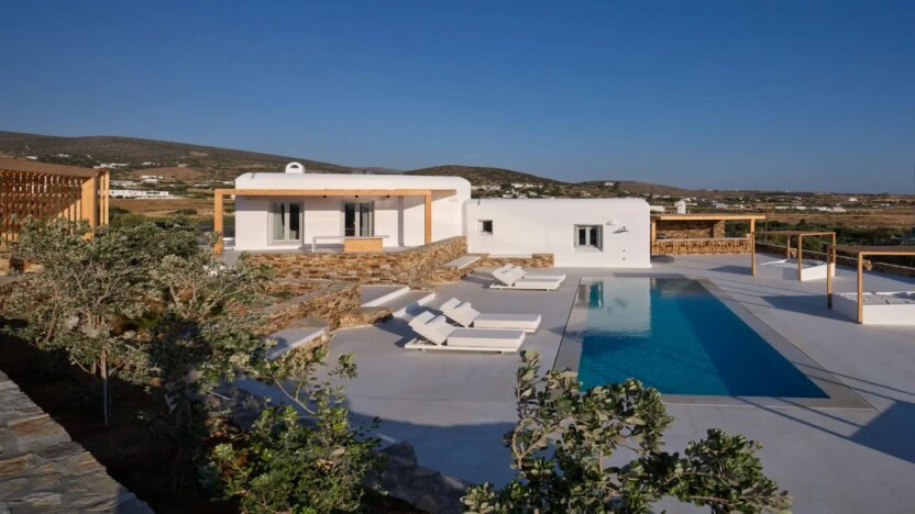 Paros Villas for Rent Villa Aeolis Pounta Paros