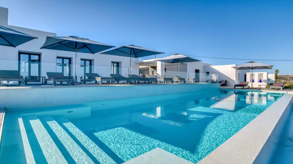 Paros Villas for Rent Villa Dante Kostos Paros