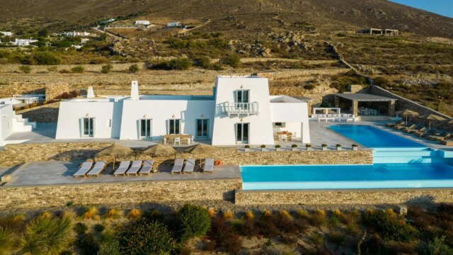 Paros Villas for Rent Villa Lucien Kakapetra Paros