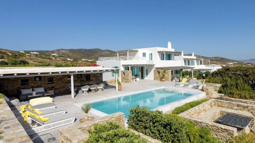 Antiparos Villas for Rent Villa Macy Soros Antiparos