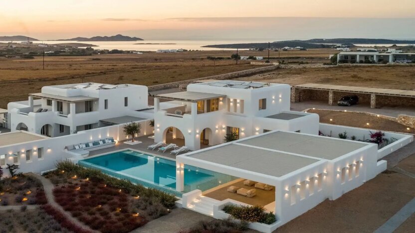 Paros Villas for Rent Villa Selena Ampelas Paros