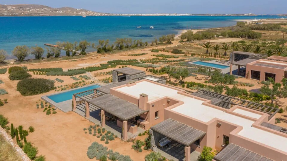 Paros Villas for Rent Eather Estate Pounta Paros