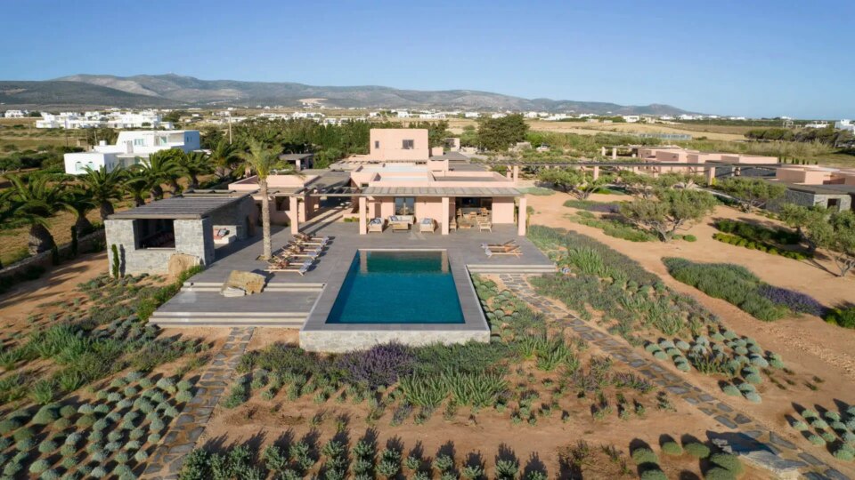 Paros Villas for Rent Eather Estate Pounta Paros