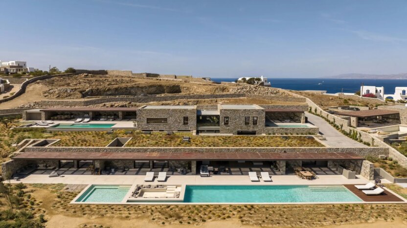 Villa for Rent in Aleomandra Mykonos-Villa Calypso