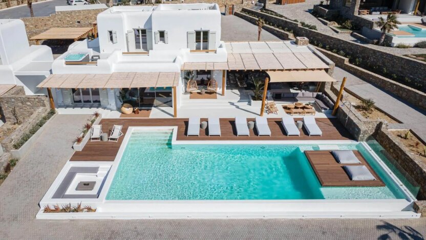 Villa for Rent in Kalafatis Mykonos-Villa Delia