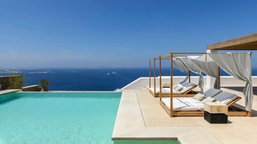 Villa for Rent in Tourlos Mykonos-Villa Selena