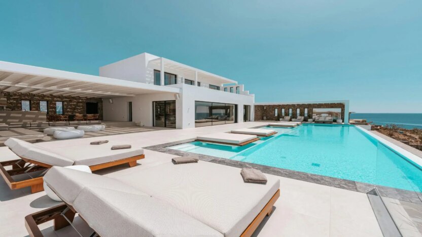 Villa for Rent in Plintri Mykonos-Villa Papillon