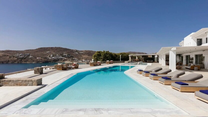 Villa for Rent in Kalo Livadi Mykonos-Villa Magnum