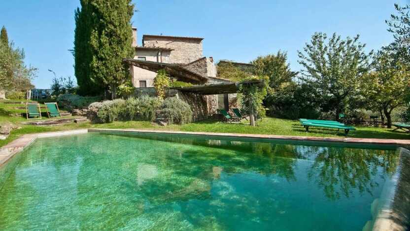 Villas for Rent in Radda In Chianti Tuscany-Villa Casavecchia