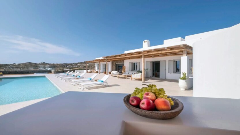 Villa for Rent in Super Paradise Mykonos-Villa Cactus