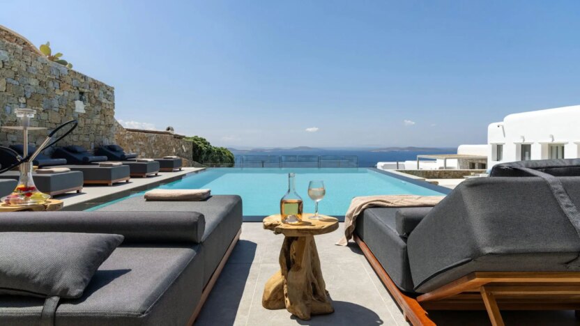 Villas for Rent in Kastro Mykonos-Villa Lavender