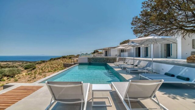 Paros Villas for Rent Villa Estrella Faragas Paros