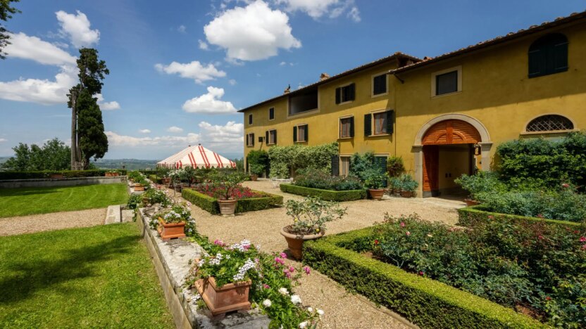 Tuscany Villas for Rent Castello di Tizzano Greve In Chianti Tuscany