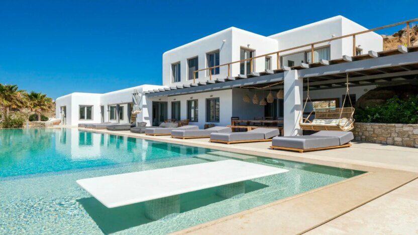 Mykonos Villas for Rent Villa Candido Platis Gialos